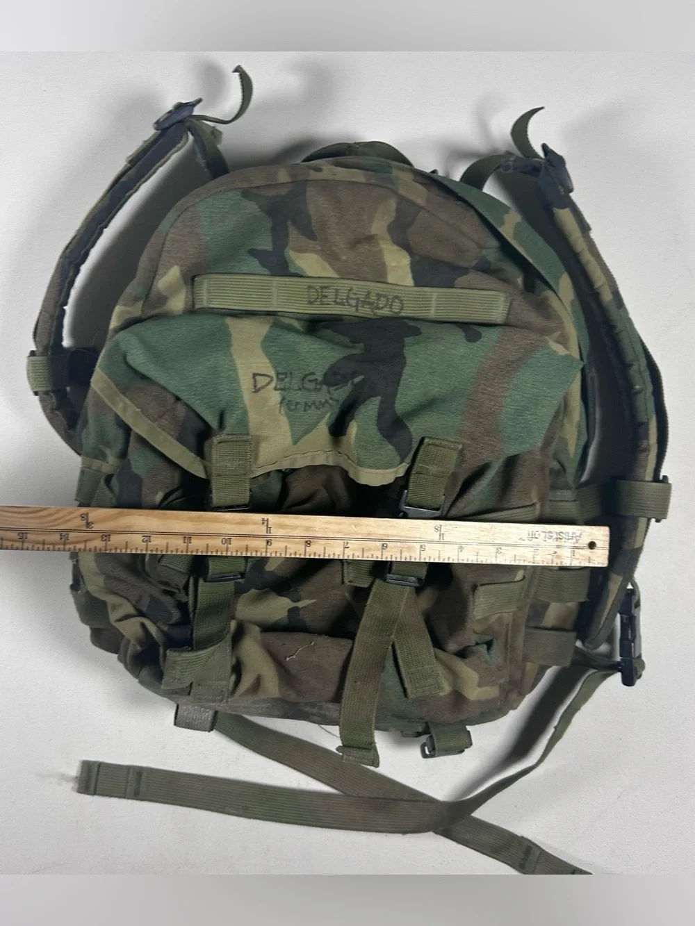 US Army Woodland Patrol Pack BDU M81 Camo Assault Backpack